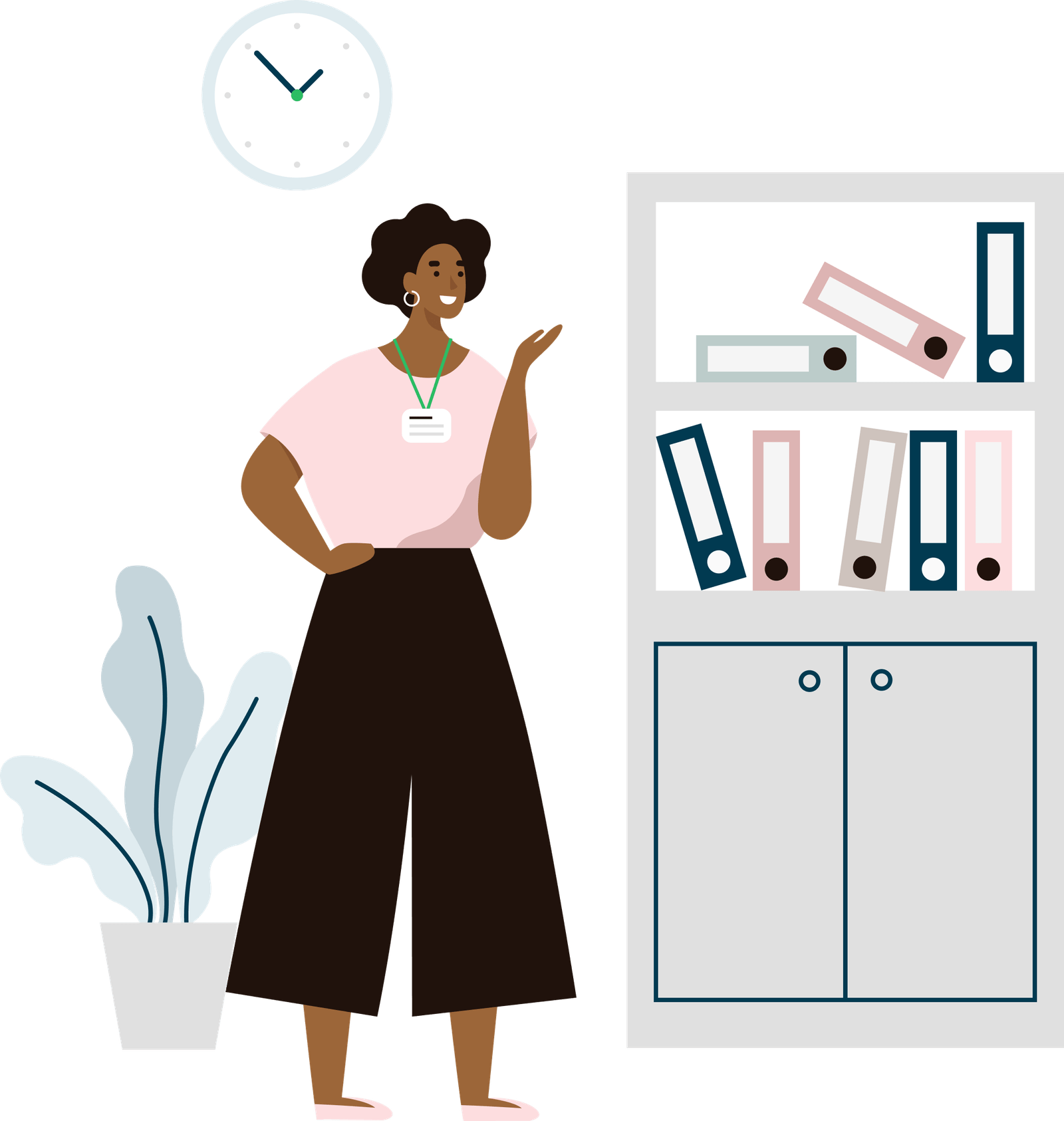 Office Worker Illustration Office Worker Illustration